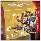 Magic: The Gathering Marvel Super Heroes - Collector Booster Display