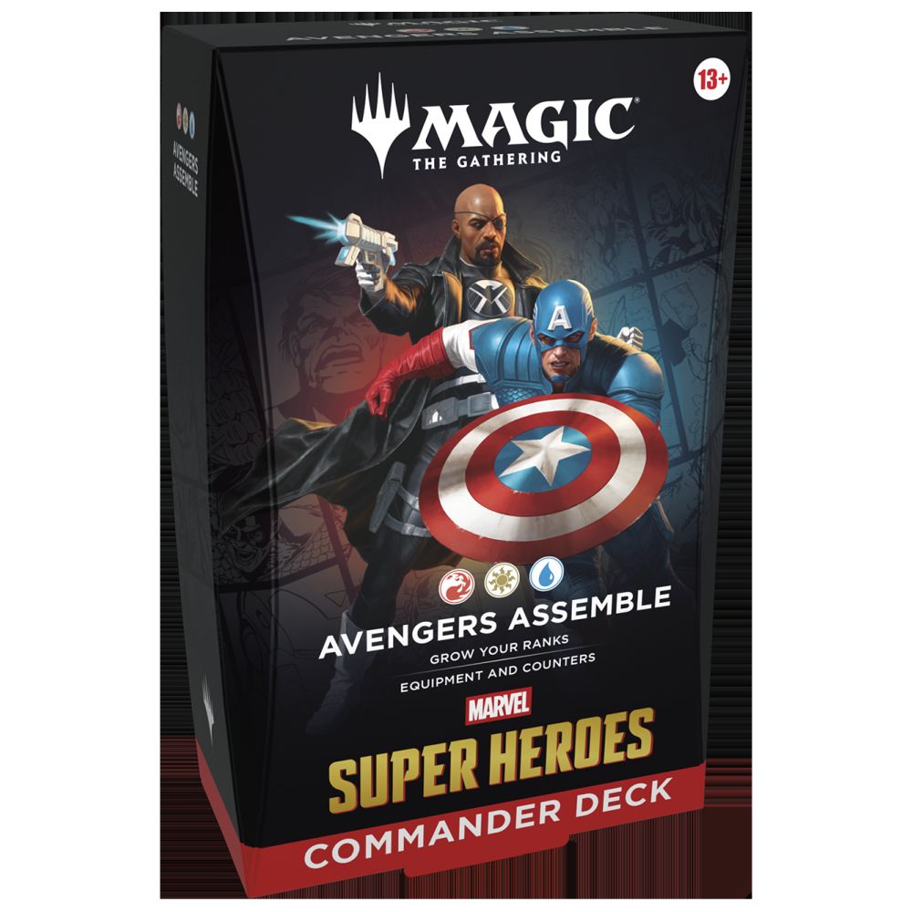 Magic: The Gathering Marvel Super Heroes - Commander Deck Display
