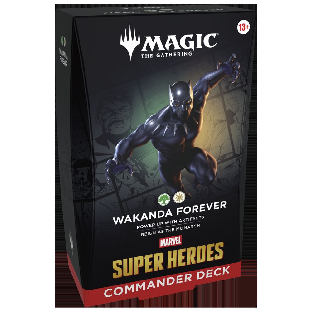 Magic: The Gathering Marvel Super Heroes - Commander Deck Display