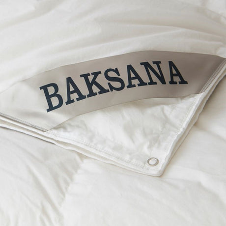 All Season King Duvet Inner by BAKSANA, featuring 80/20 Hungarian goose down for year-round comfort and versatility.