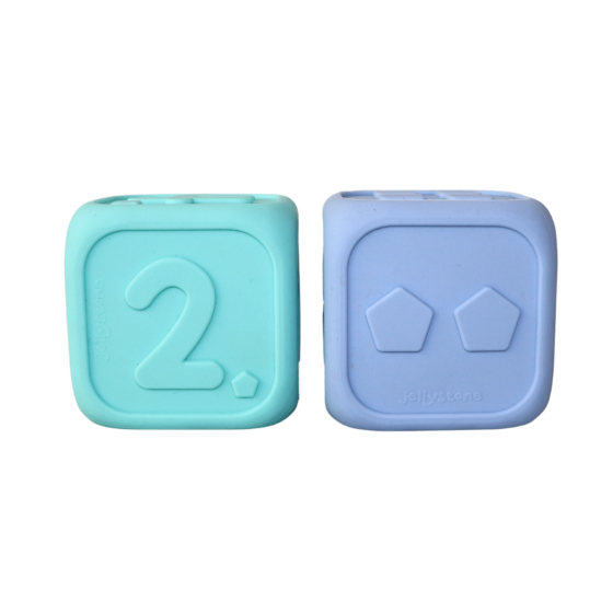 My First Dice - Soft Blue & Soft Mint - Jellystone