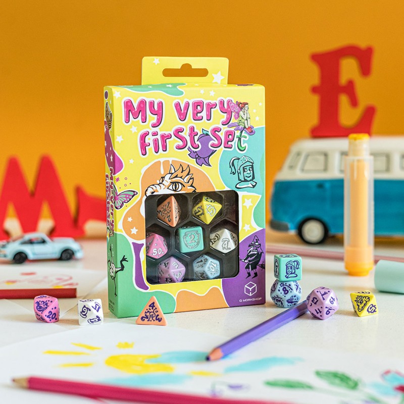Q Workshop - My Very First Dice Set Magic Journey Dice Set 7