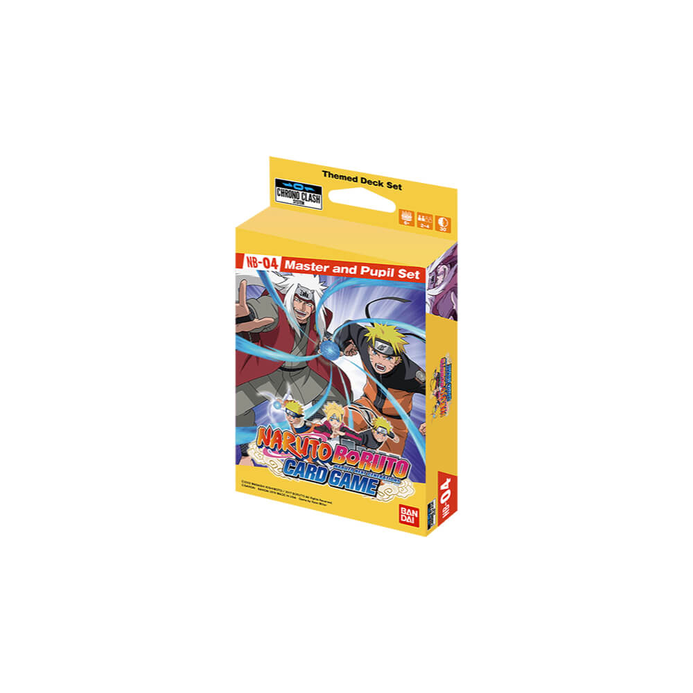 Chrono Clash System TCG - Naruto Boruto - Expansion Deck Set Display - 212551