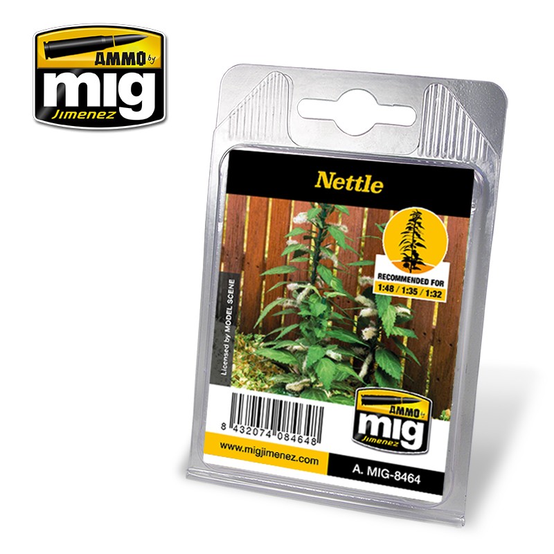 Ammo by MIG -  Dioramas - Laser Cut Plants - Nettle