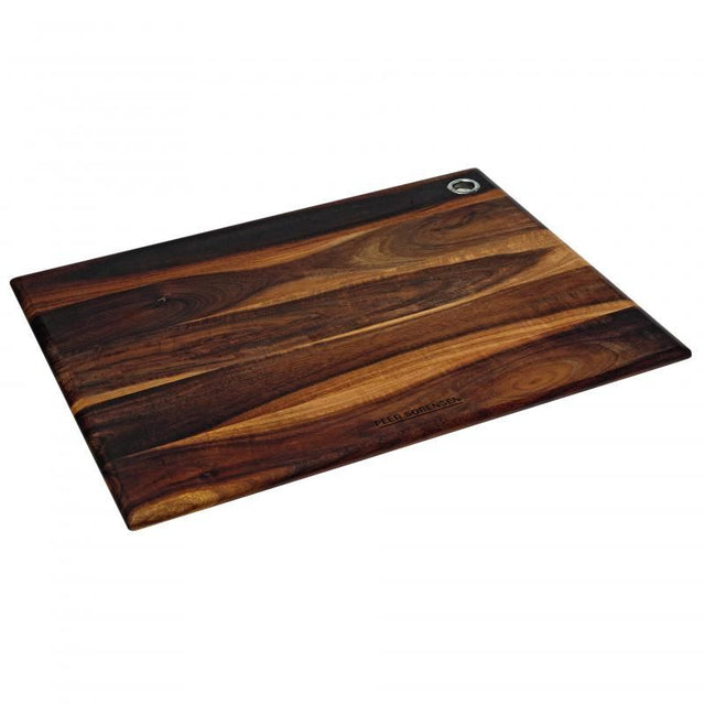 Peer Sorensen Slim Line cutting board, crafted from sustainable acacia wood, perfect for elegant food prep and presentation.