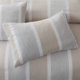 Nina Duvet Set - Grey/Beige - King - BAKSANA