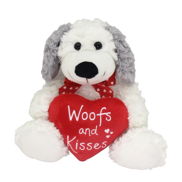 Soft Plush Toy -  Woofs and Kisses Dog