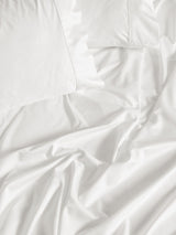King Single - 250T Cotton Rich Sheet Set by Nu Edition - White