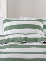 Sydney Duvet Cover Set by Nu Edition - Moss - Double
