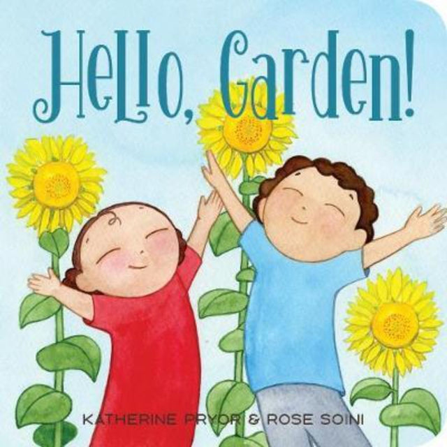 Illustrated hardback book inviting children to explore nature, gardening, and healthy eating through charming stories.