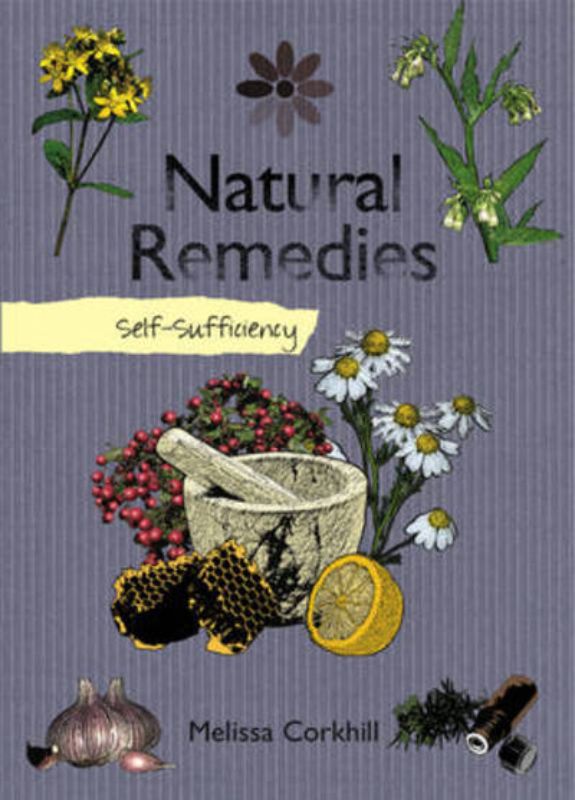 A guiding book on natural remedies for common ailments, featuring herbal medicine and kitchen recipes for holistic health.