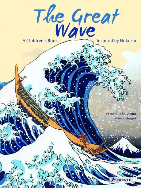 A beautifully illustrated children's book inspired by Hokusai's iconic woodcut featuring a magical story of adventure and self-discovery.