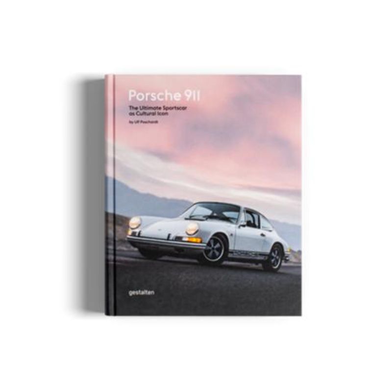 Hardcover book titled "Porsche 911" by Ulf Poschardt, exploring the iconic sports car's cultural significance and history.