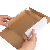 Posy Box Lid Medium Gloss White Pack 5
