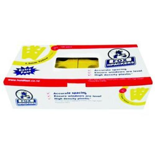 Click & Fix H Packer Yellow 1.5mm 100 Pack
