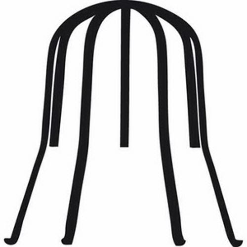 Rain Harvesting Outlet Strainer Black