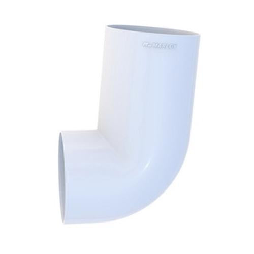 RP80 Bend F+F White 95 Degree 80mm