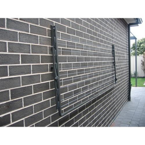 Compact Fold Down Clothesline Woodland Grey 2.49 x 0.935m