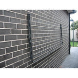 Compact Fold Down Clothesline Woodland Grey 2.49 x 0.935m