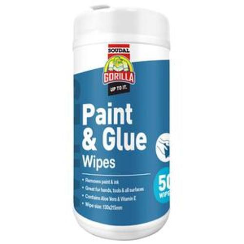 Paint & Glue Wipes 50 Pack
