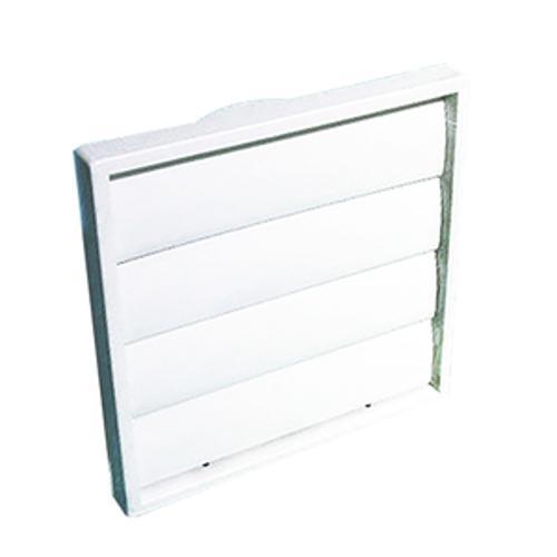 Gravity Grille White Plastic 100mm