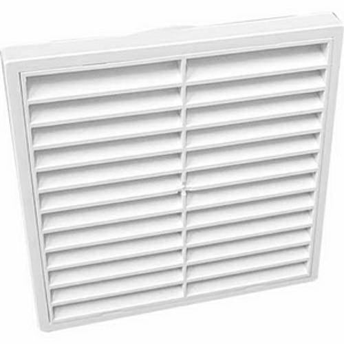 Fixed Louvre Grille White 150mm