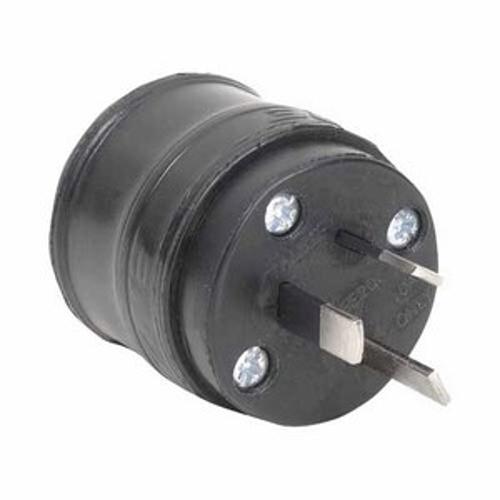 Plug Top 10A Male Rubber