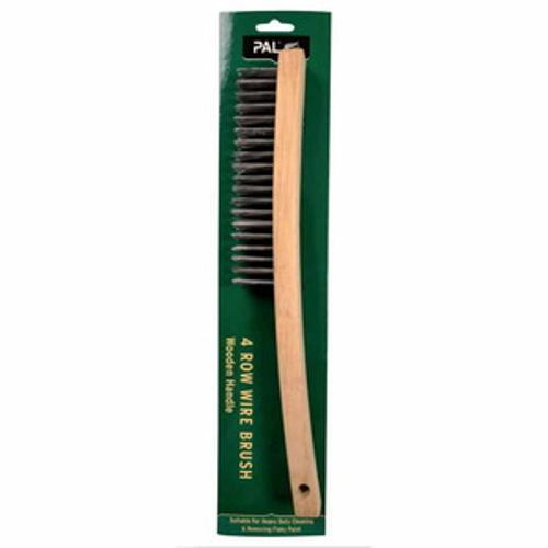 Premium 4 Row Wooden Wire Brush