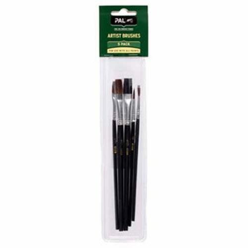 Premium Artist Paint Brush 5 Pack