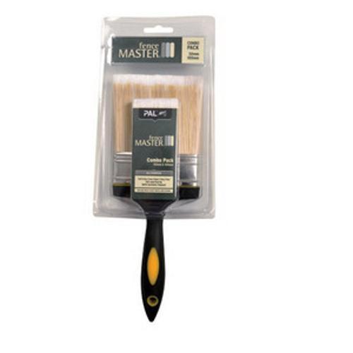Fencemaster 50mm & 100mm Paint Brush Combo