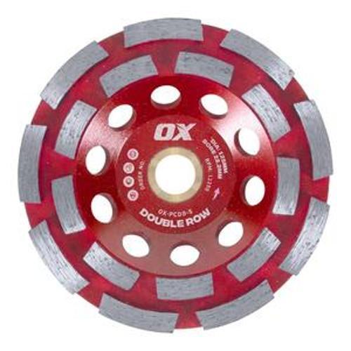 Pro 5 Inch Double Row Cup Wheel 22.2mm Bore