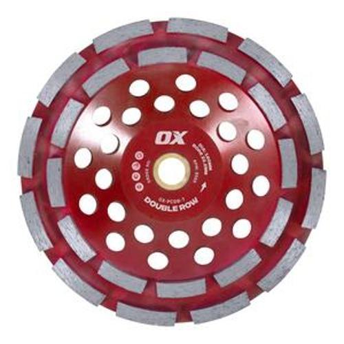 Pro 7 Inch Double Row Cup Wheel 22.2mm Bore