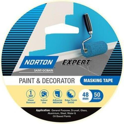 Expert Paint & Decorator Masking Tape 48mm x 50m Roll