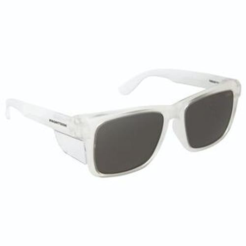 Front Side Safety Glasses Smoke Lens