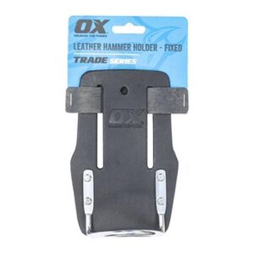 Trade Hammer Holder Black Leather Fixed OX-T265701