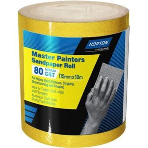 Master Painters Sandpaper Roll H212 P150 115mm x 10m