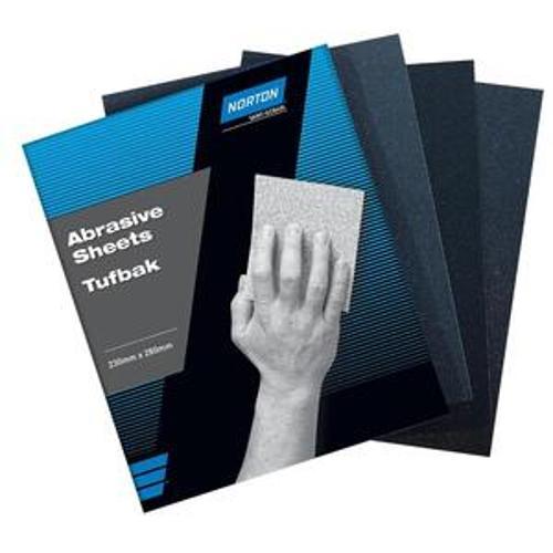 Tufbak Waterproof Sanding Sheet 230 x 280mm 800 Grit