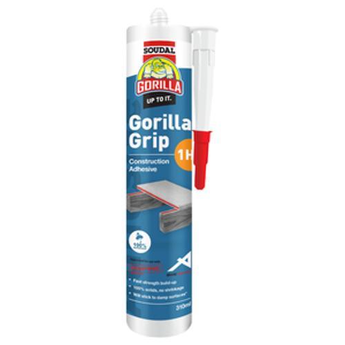 Grip 1 Hour Cure Construction Adhesive Cartridge 310ml