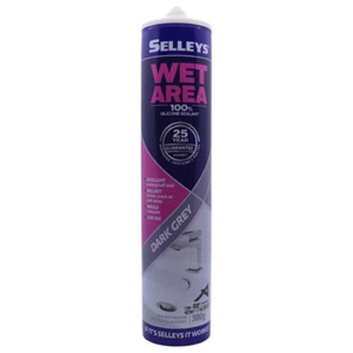 Wet Area Silicone Sealant Dark Grey 300g