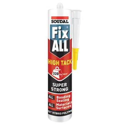 FixALL High Tack MS Adhesive Cartridge Black 290ml