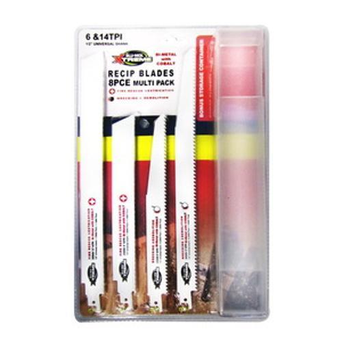 Xtreme Reciprocating Saw Blade 8-Piece Multipack