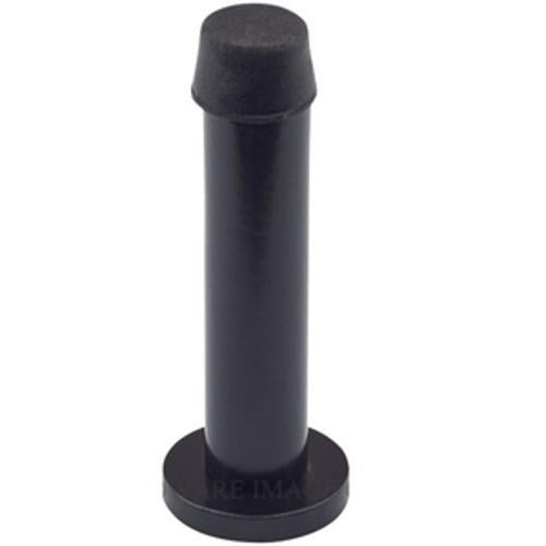 Door Stop 85mm Concealed Skirting Fix Black