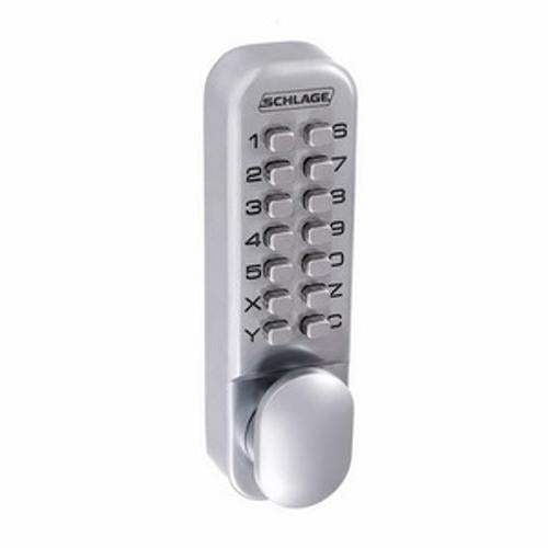 Mechanical Digital Lock Satin Chrome Plate