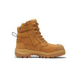RotoFlex Unisex Zip Side Safety Boot 8560 Wheat Size 10