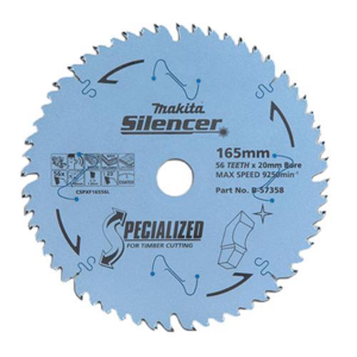 185mm 24T Efficut Blade Wood B-62044