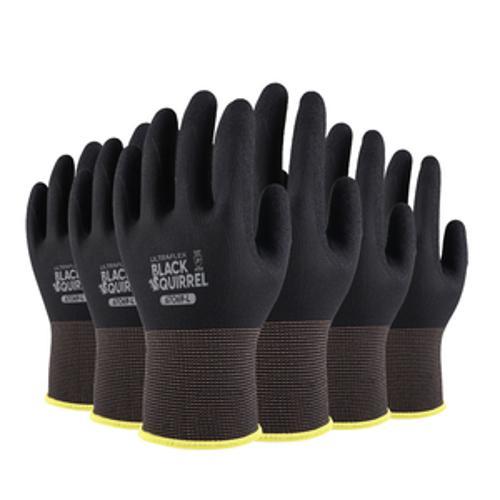 UltraFlex Black Squirrel Work Glove 6 Pack 2XL