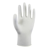 Powdered Disposable Gloves Small Latex White 100 pack