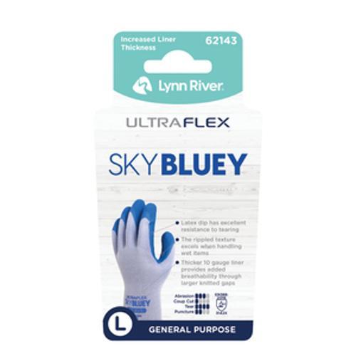 UltraFlex Sky Bluey Work Gloves Medium