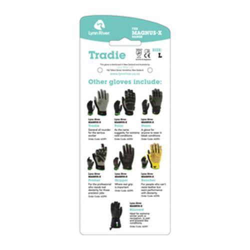 Synthetic Leather Magnus-X Tradie Gloves Large
