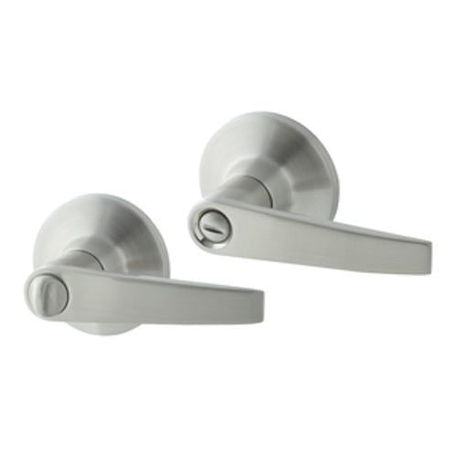 Buildline Provence Privacy Lever Set Satin Nickel 8082SN